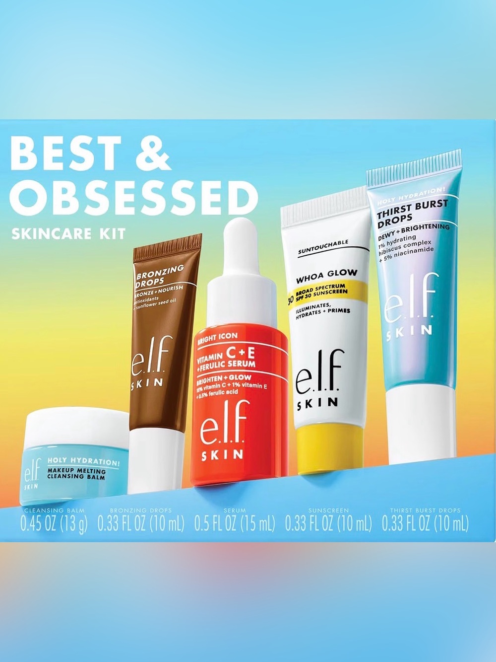 Elf Best & Obsessed 5pc Set